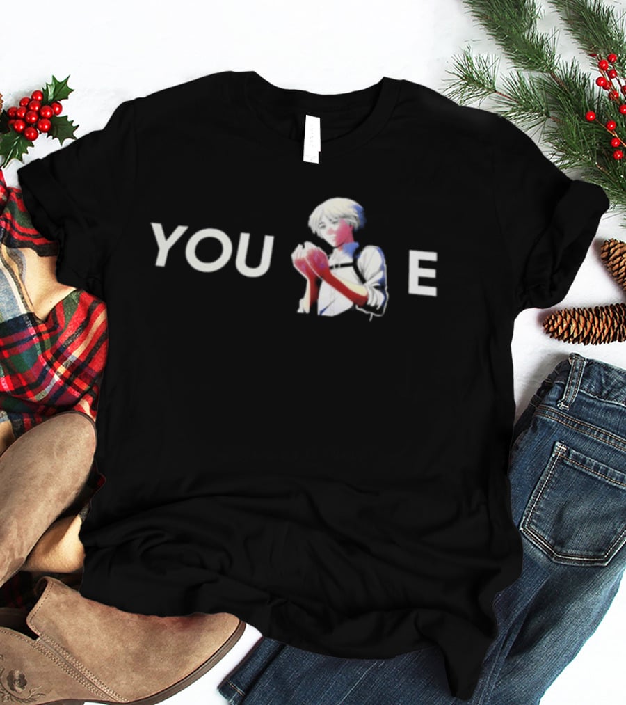 You Armin Arlert Attack On Titan Anime T-Shirt