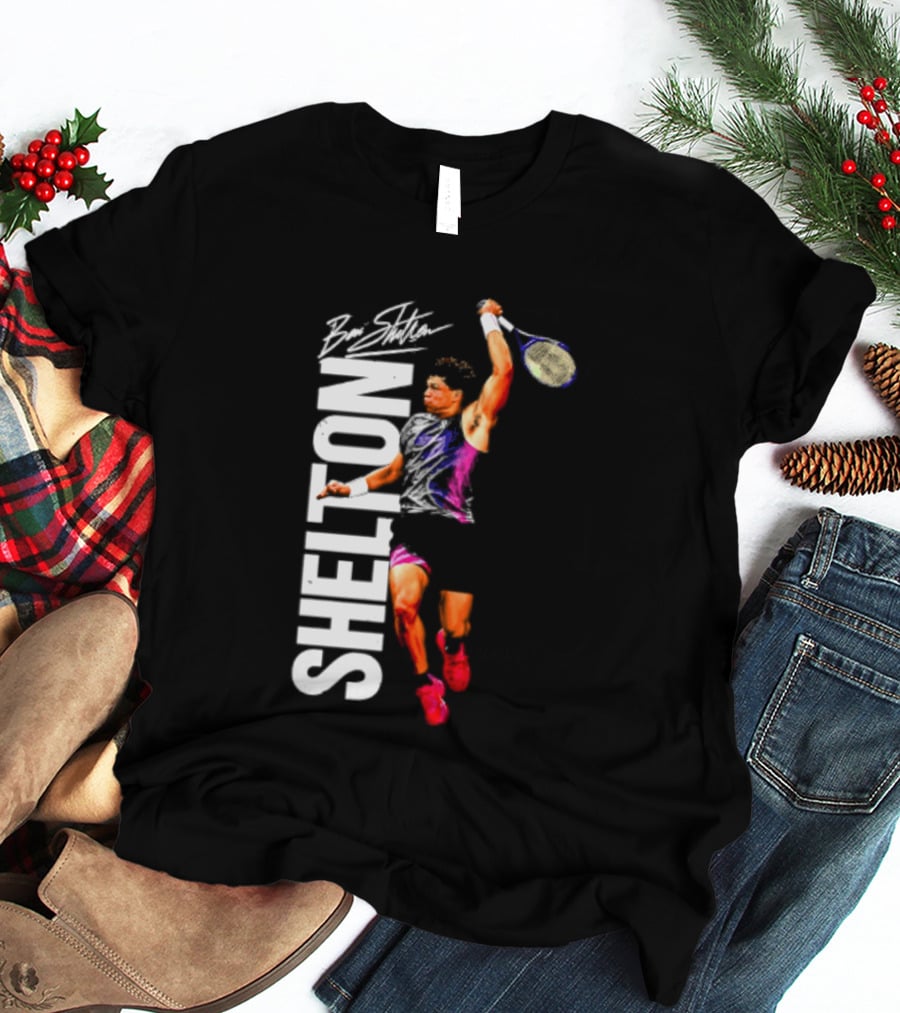 Ben Shelton Tennis Player Signature Art 2026 T-Shirt