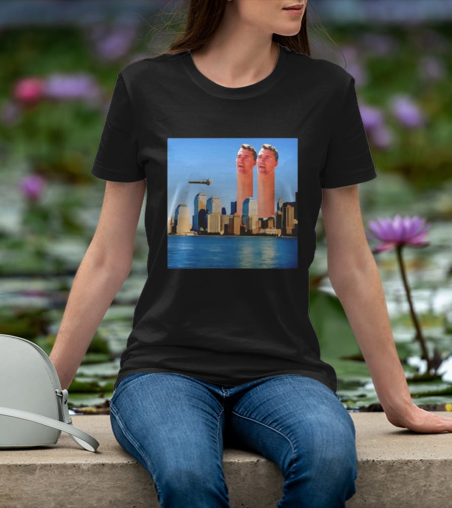 Charlie Kirk These Colors Don't Cum 9/11 Meme Turning Point USA Event T-Shirt