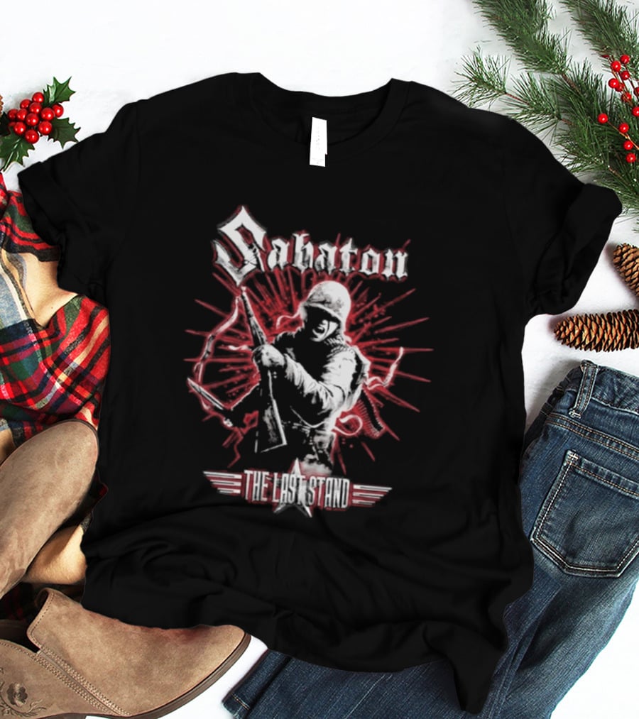 Sabaton The Last Stand Celebrate 10 Years Soldier T-Shirt