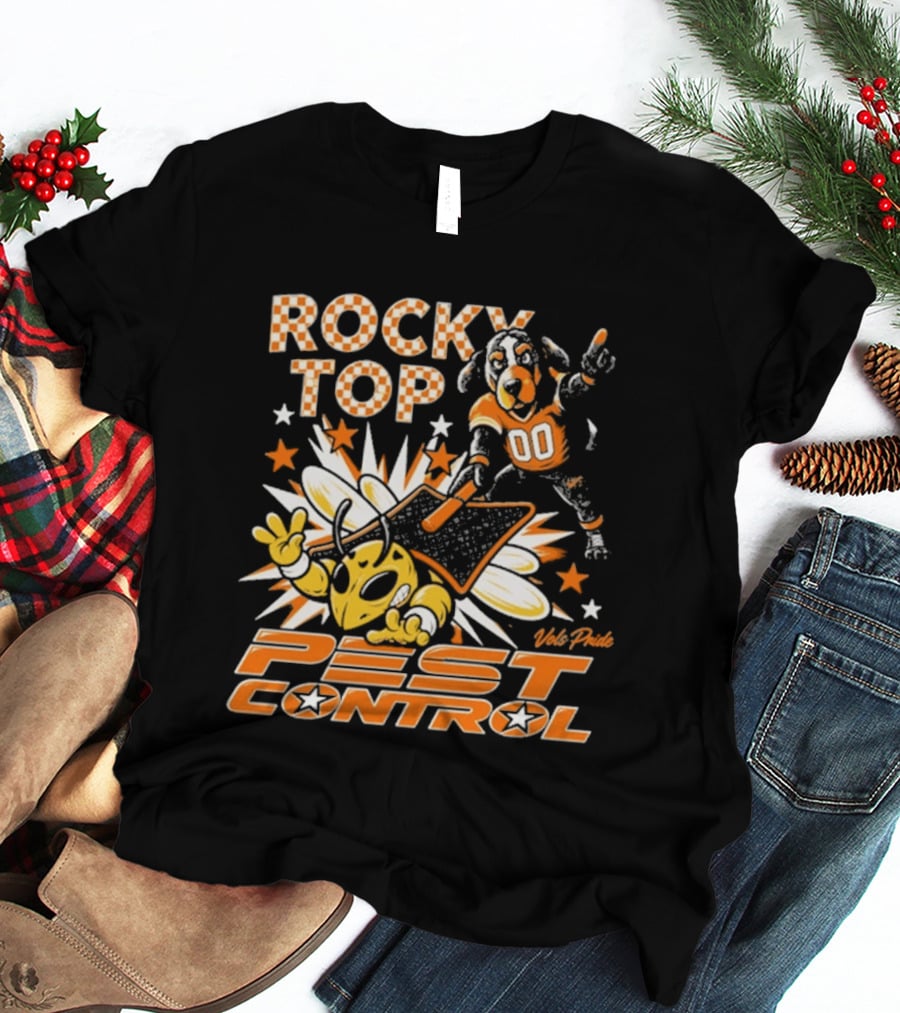 Tennessee Volunteers Rocky Top Pest Control T-Shirt