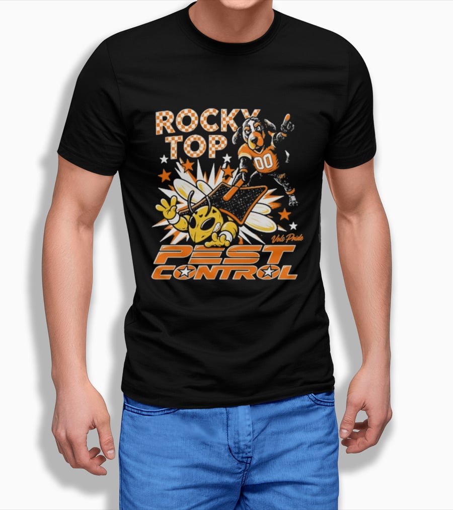 Tennessee Volunteers Rocky Top Pest Control T-Shirt