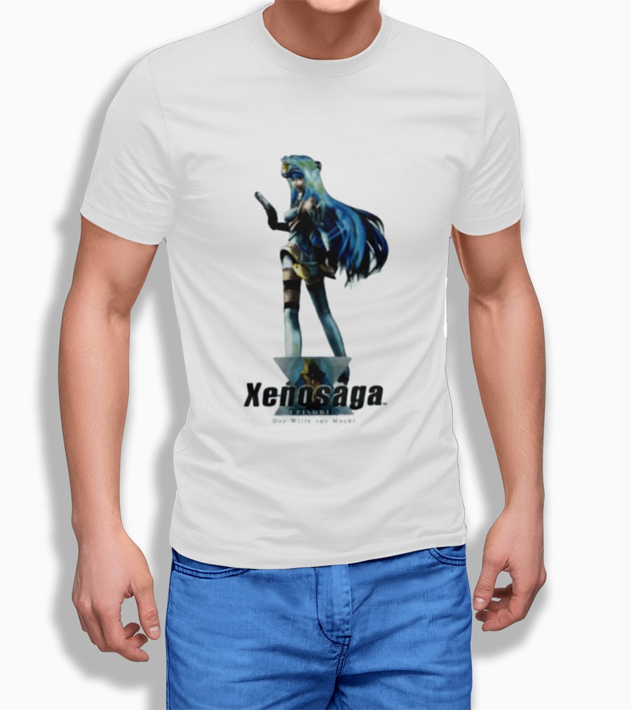 Xenosaga Episode I Der Wille Zur Macht Anime Character Figure T-Shirt