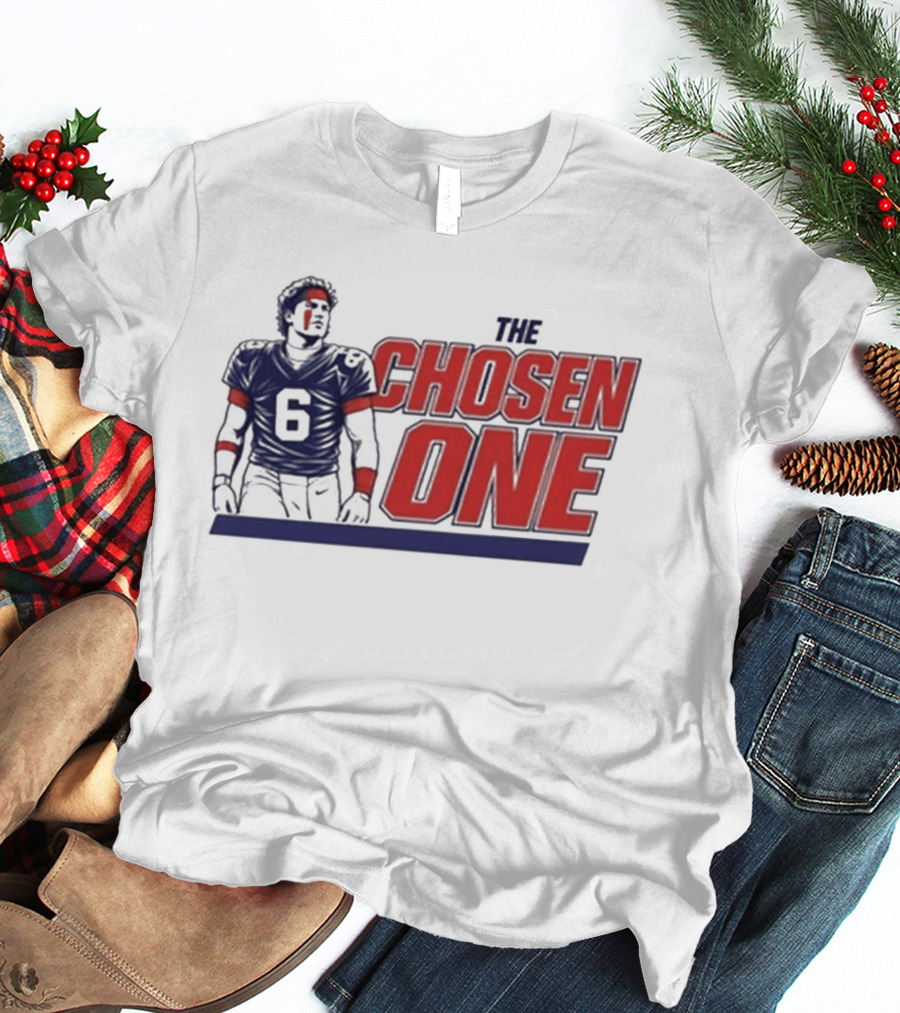Chosen One Football Jersey Number 6 Athlete T-Shirt