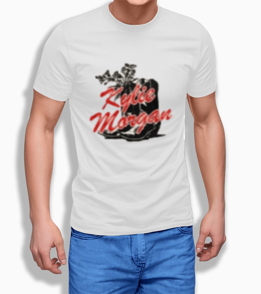 Kylie Morgan 1 800 Dump Him Boots Roses T-Shirt