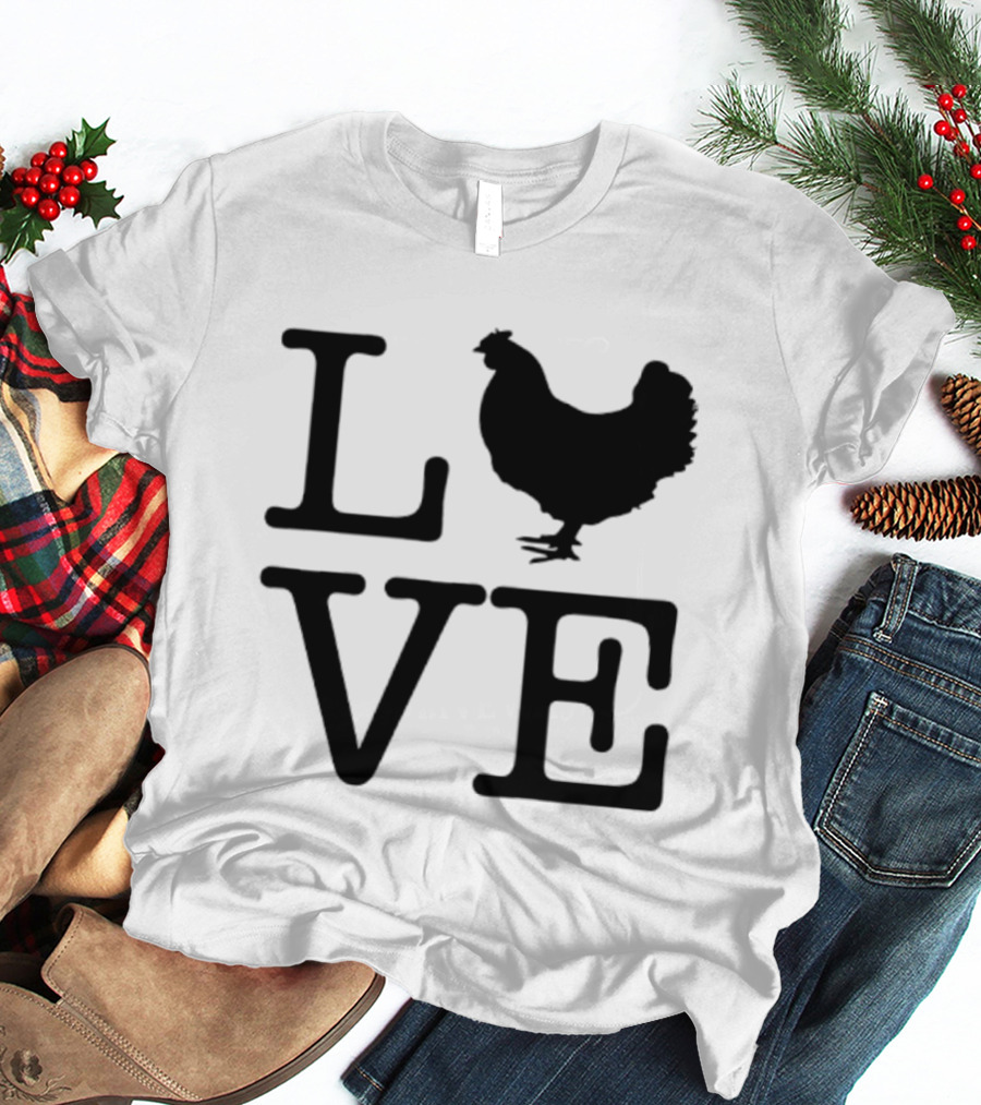 Dallas Cowboys Hunter Luepke Love Chicken LVE T-Shirt