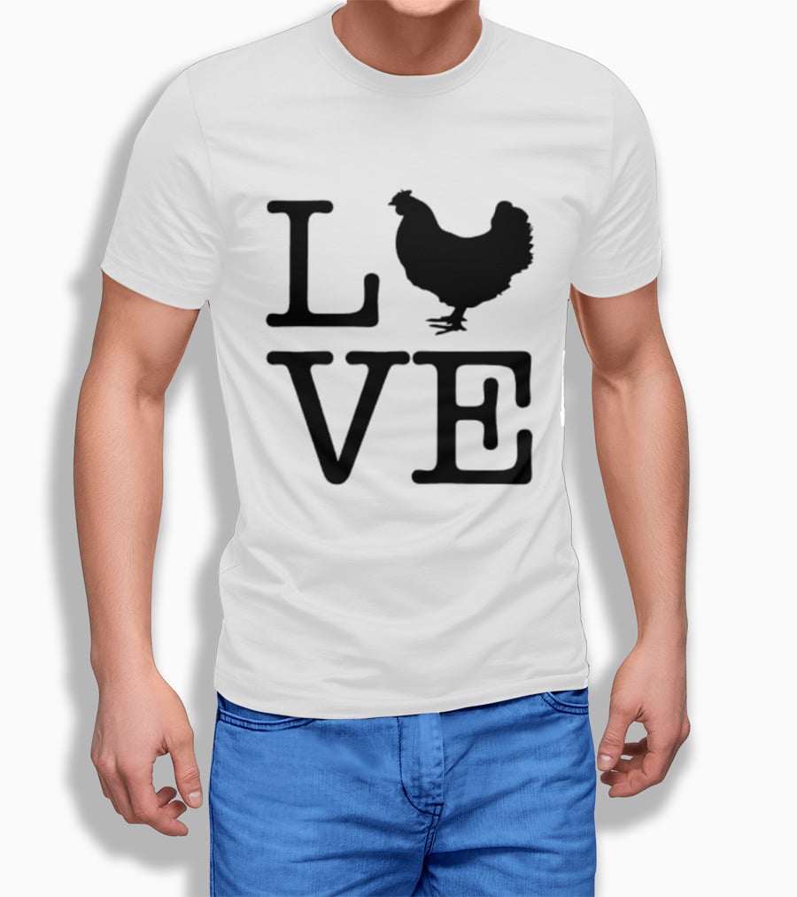 Dallas Cowboys Hunter Luepke Love Chicken LVE T-Shirt