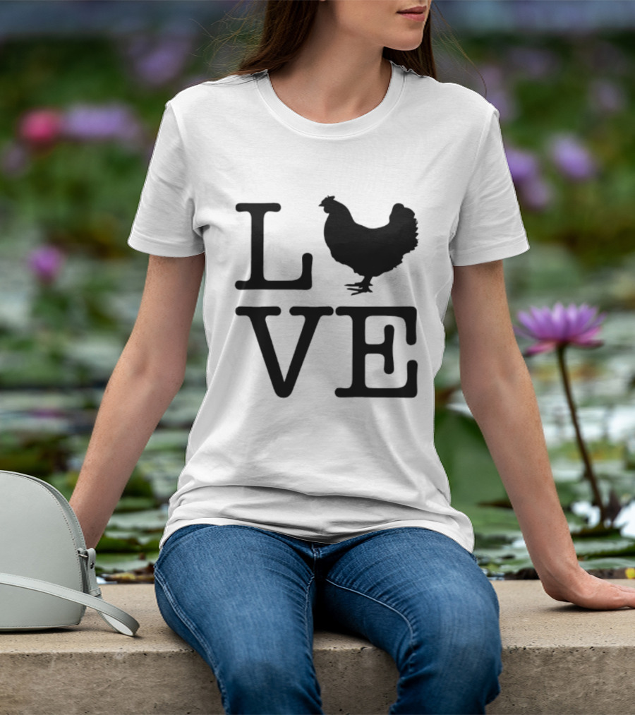 Dallas Cowboys Hunter Luepke Love Chicken LVE T-Shirt