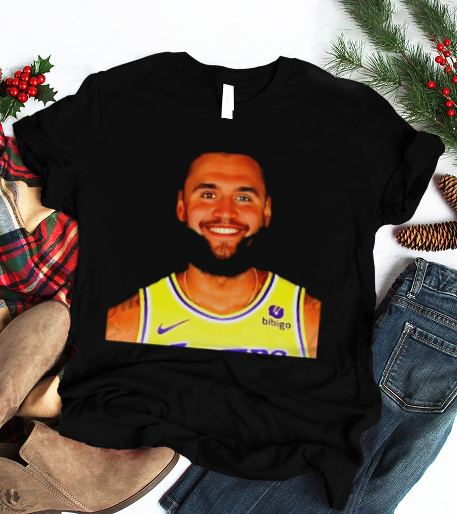 Charlie Kirk And LeBron James Los Angeles Lakers Basketball Meme T-Shirt