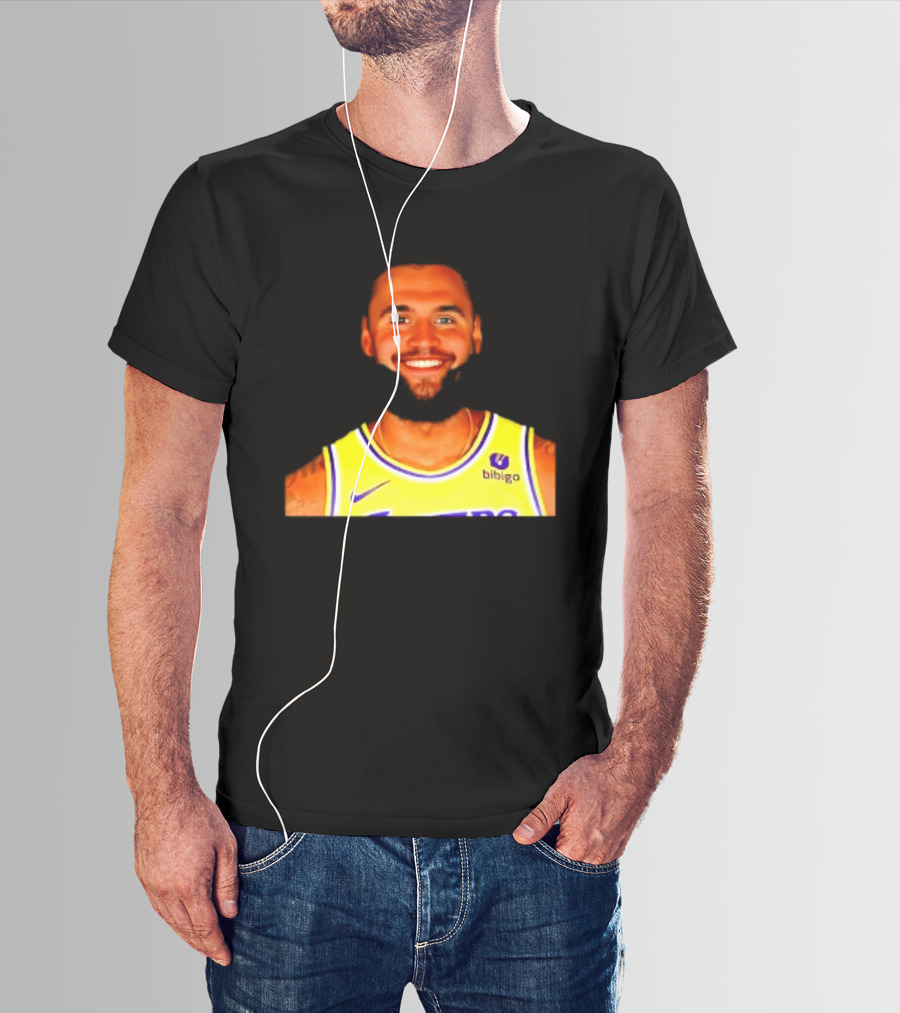 Charlie Kirk And LeBron James Los Angeles Lakers Basketball Meme T-Shirt