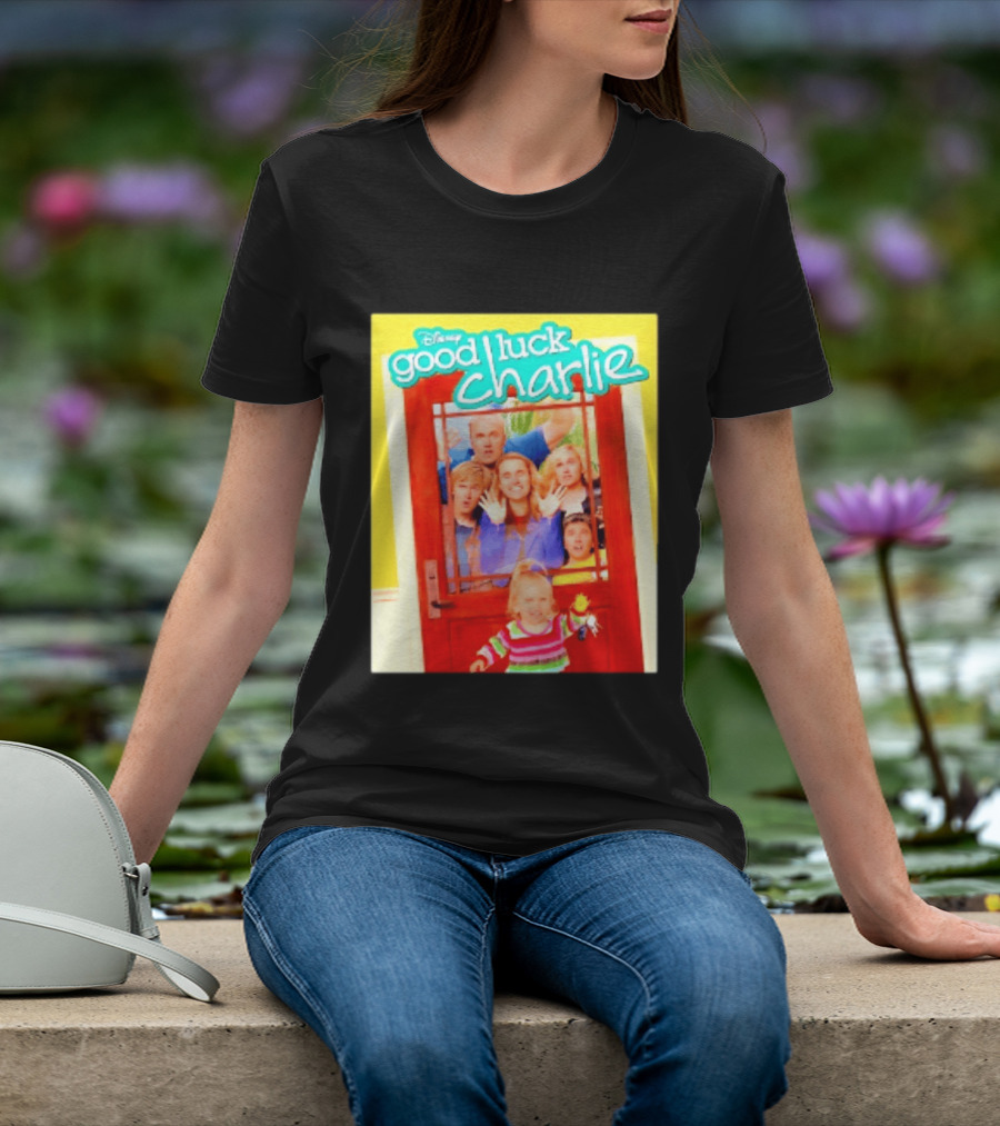 Disney Good Luck Charlie Family Door Scene T-Shirt