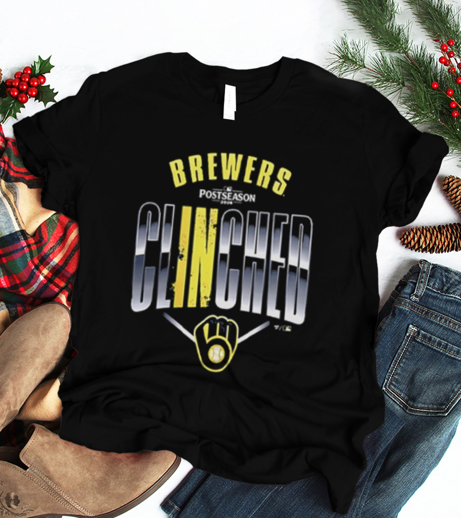 Brewers Postseason Clinched Milwaukee 2026 October Win Our Way T-Shirt