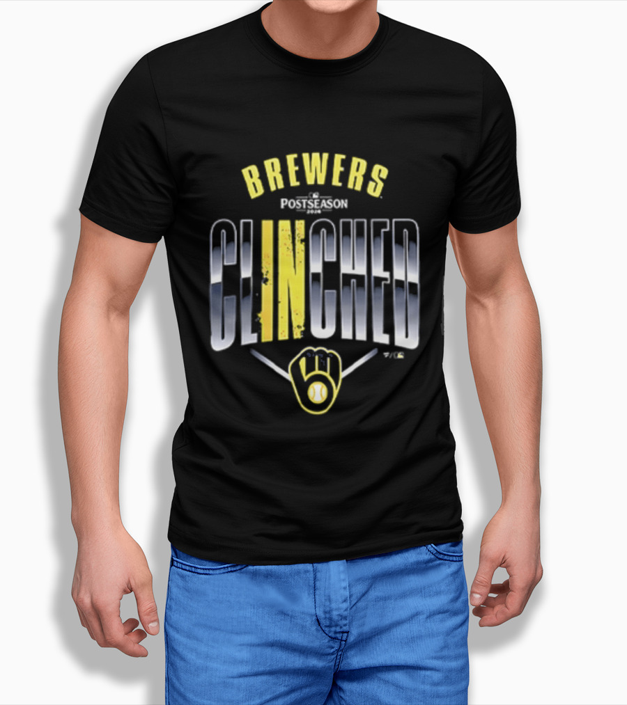 Brewers Postseason Clinched Milwaukee 2026 October Win Our Way T-Shirt