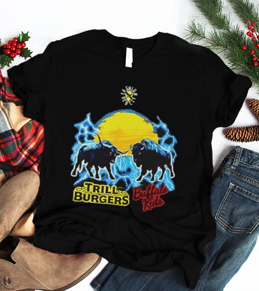 Buffalo Kids Versus Trill Burgers Electric Showdown 2026 T-Shirt