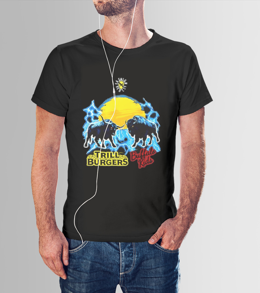 Buffalo Kids Versus Trill Burgers Electric Showdown 2026 T-Shirt