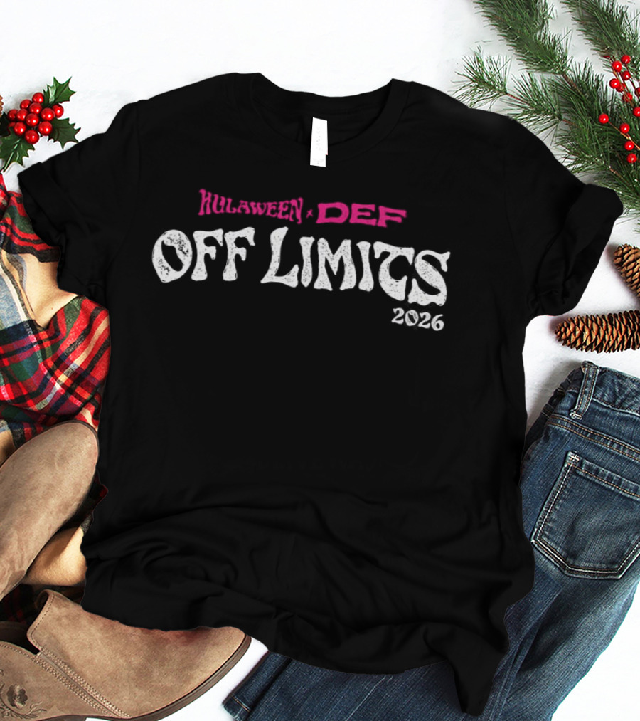 Hulaween X DEF 2026 Off Limits Live Oak FL Suwannee Music Park October 22 25 T-Shirt