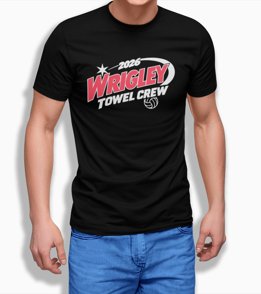 2026 Wrigley Towel Crew Volleyball Nebraska T-Shirt