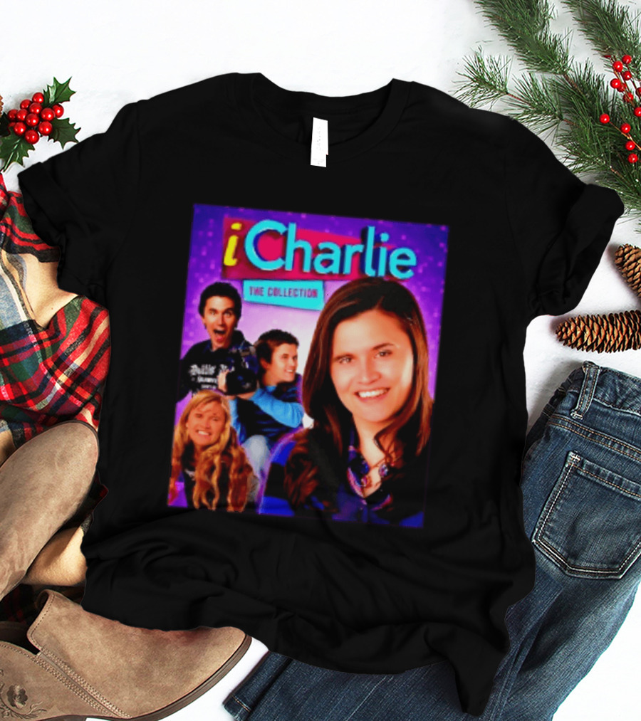 ICharlie The Collection ICarly Nickelodeon Meme TV Show Cast T-Shirt