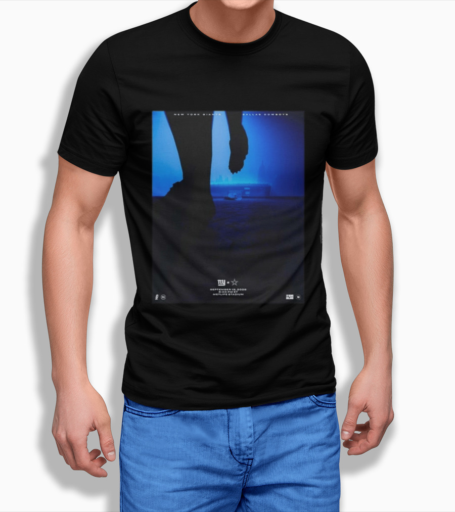 New York Giants Dallas Cowboys MetLife Stadium September 13 2026 T-Shirt