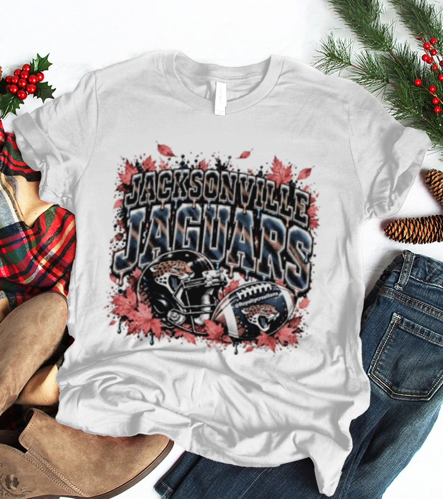 Jacksonville Jaguars Football Helmet Halloween 2026 T-Shirt