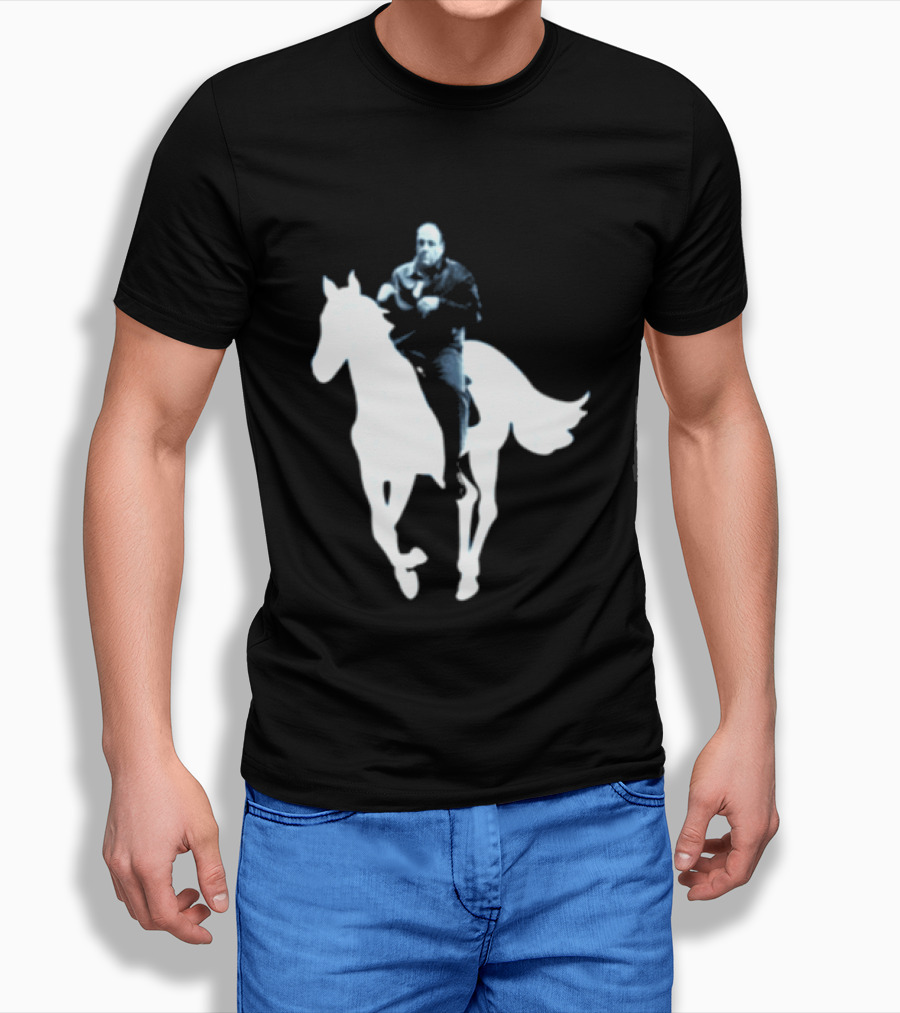 Rogue Co Pie O My Own Summer Millennial Sopranos Iconic Horse Scene T-Shirt