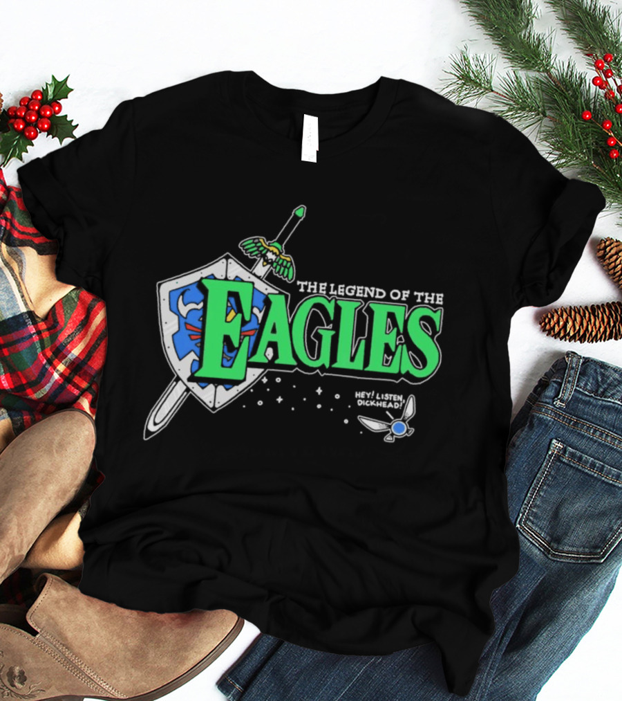 The Legend Of The Eagles Sword And Shield Adventure T-Shirt
