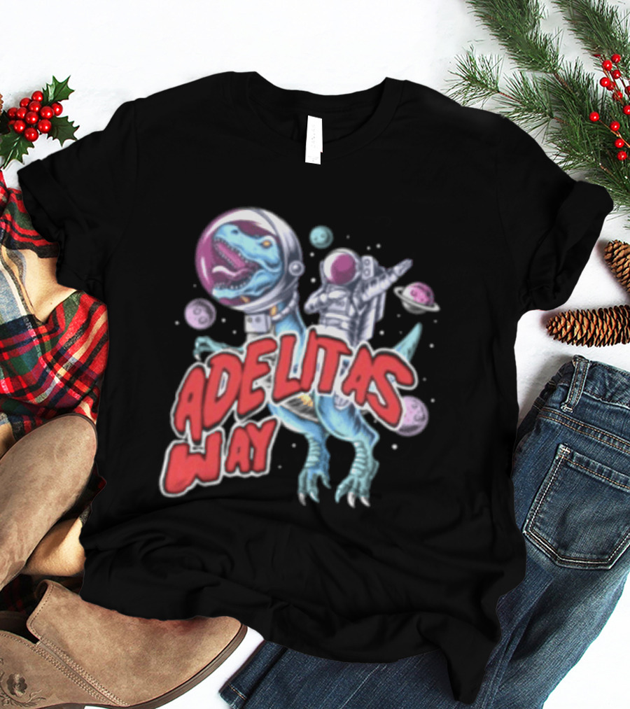 Adelitas Way Space Dinosaur Astronaut Rex T-Shirt