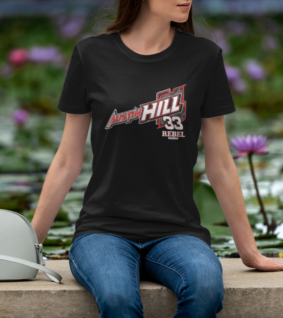 Austin Hill 33 Rebel Racing Team Honoring Our Original Rebel T-Shirt