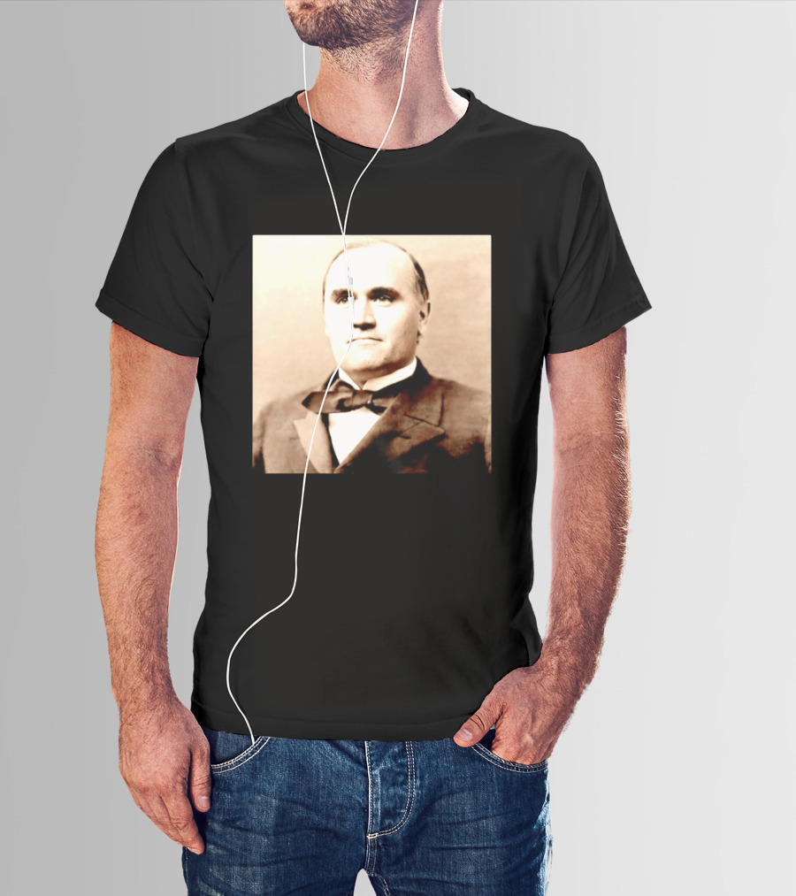 Charlie Kirk X William McKinley Political Mashup T-Shirt