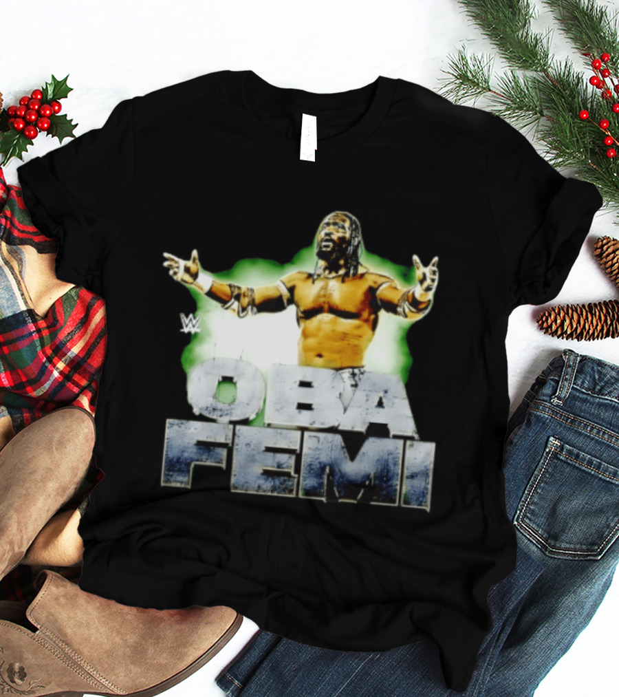 Oba Femi WWE Superstar Name T-Shirt