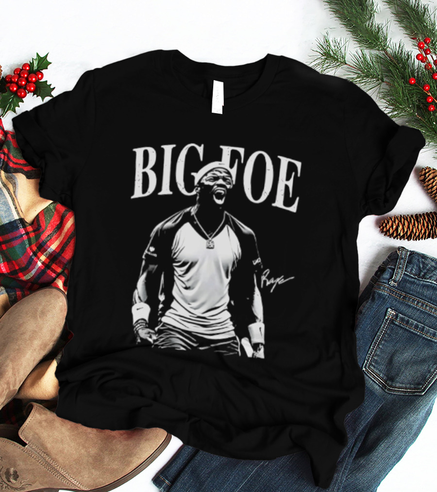 Frances Tiafoe Big Foe Tennis Player T-Shirt