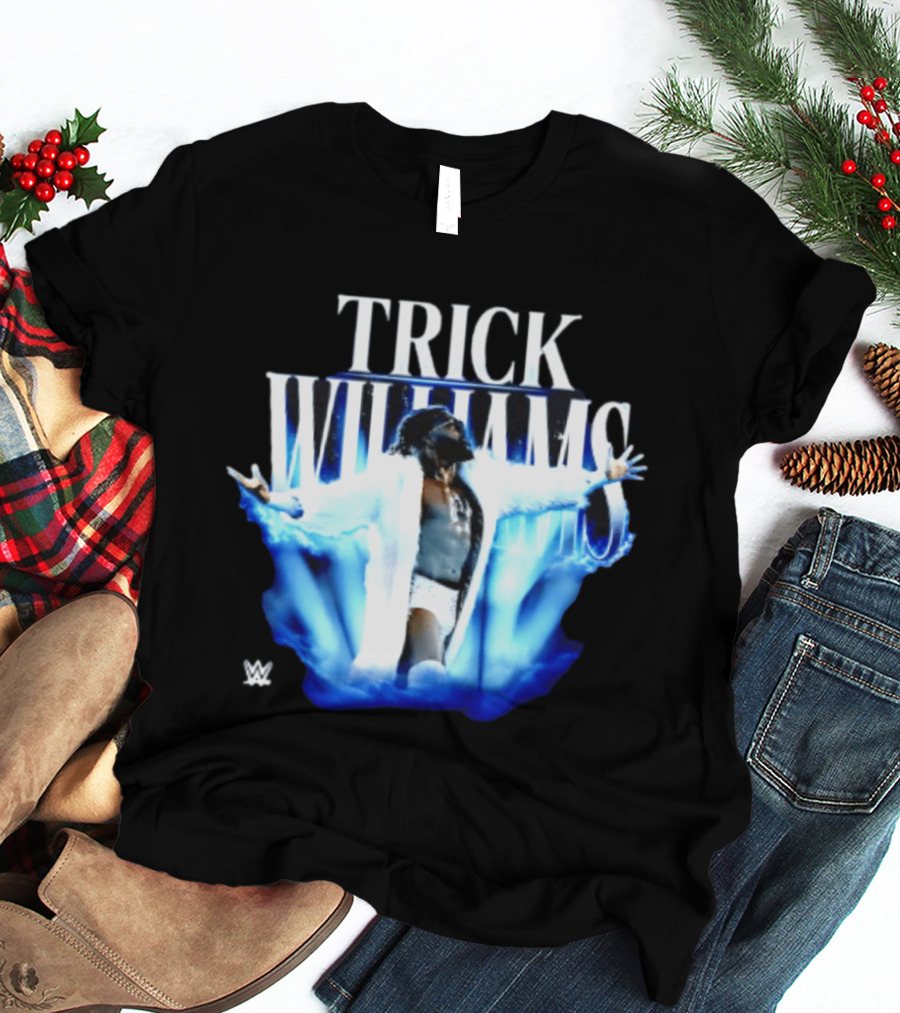 Trick Williams WWE Fur Coat Iconic Entrance T-Shirt
