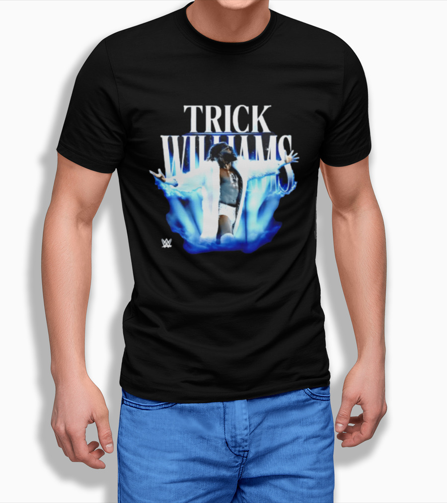 Trick Williams WWE Fur Coat Iconic Entrance T-Shirt