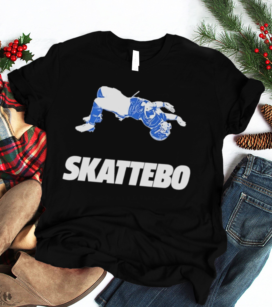 Skattebo New York Giants Flip Pose Star T-Shirt