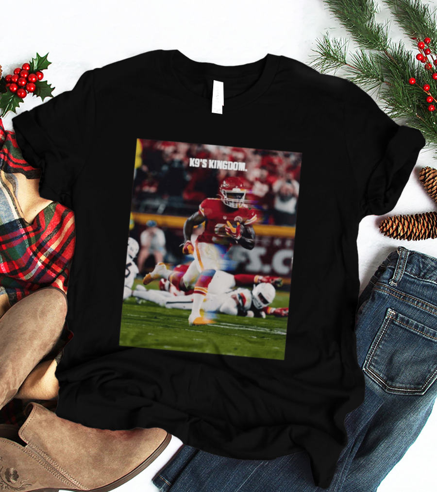 Kansas City Chiefs K9's Kingdom 191 Yards Run Debut T-Shirt