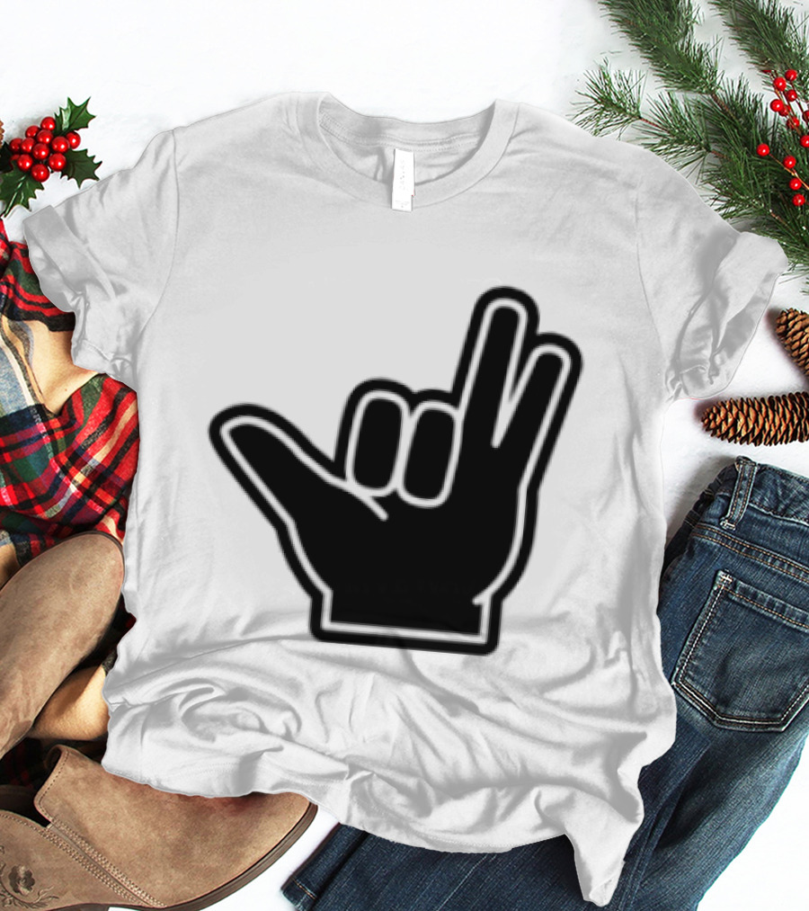 8Ro8 Store Hammajang Shaka Hand Sign Gesture T-Shirt