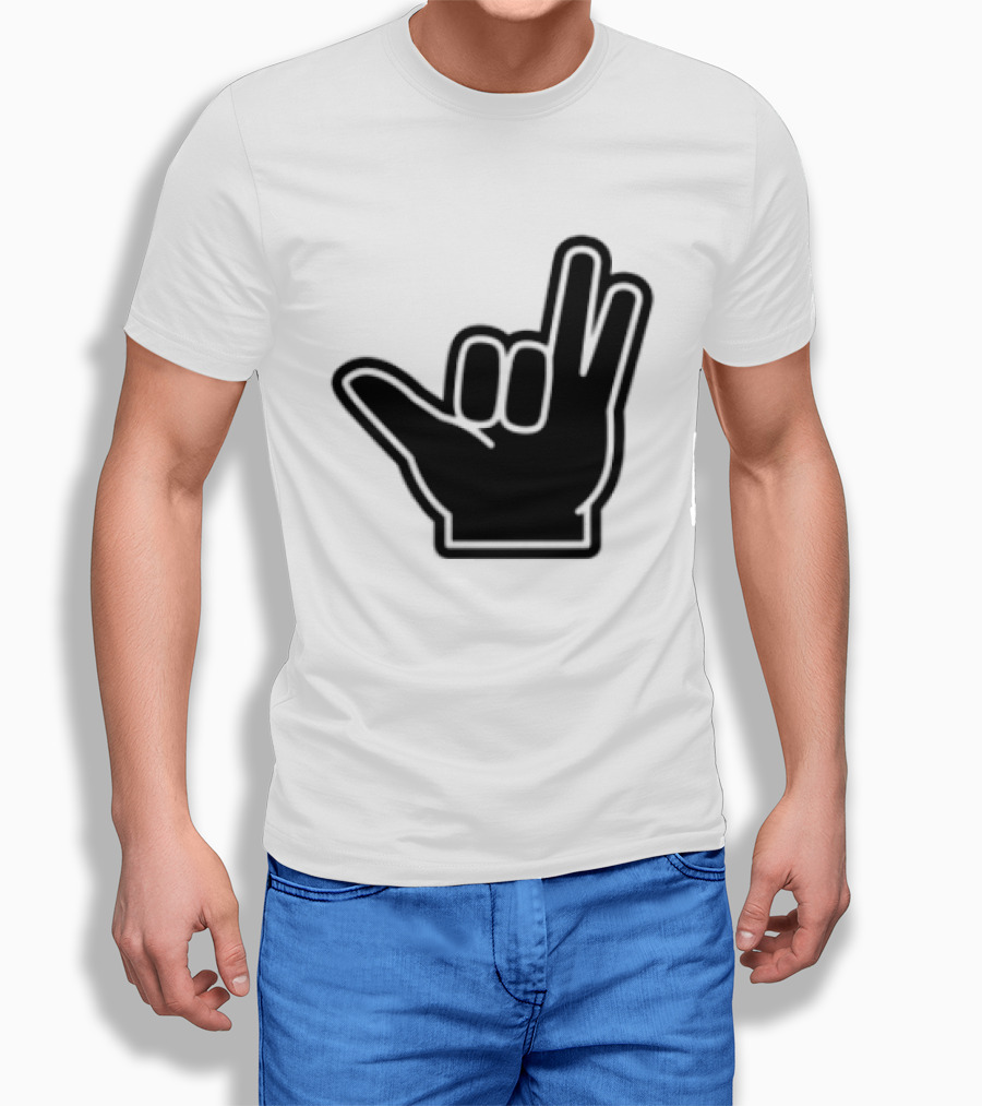 8Ro8 Store Hammajang Shaka Hand Sign Gesture T-Shirt