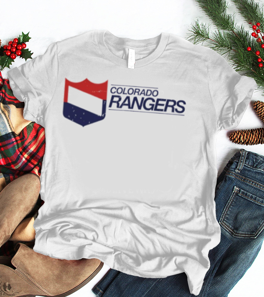 Colorado Rangers Hockey Crest T-Shirt