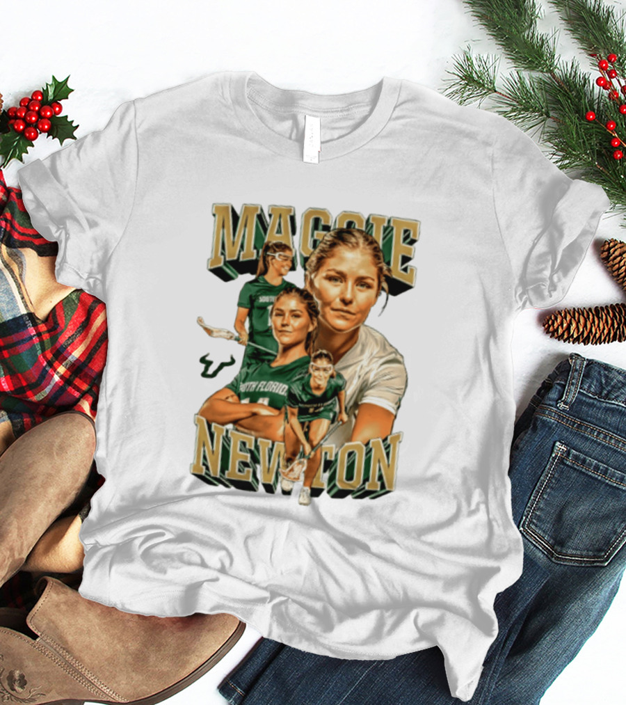 Maggie Newton South Florida Lacrosse Player USF T-Shirt