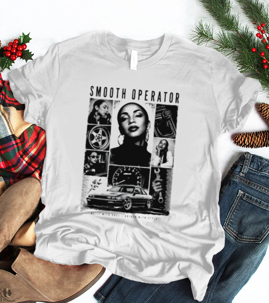 Smooth Operator Built With Soul Driven With Style Vintage Car Icon Retro Look T-Shirt