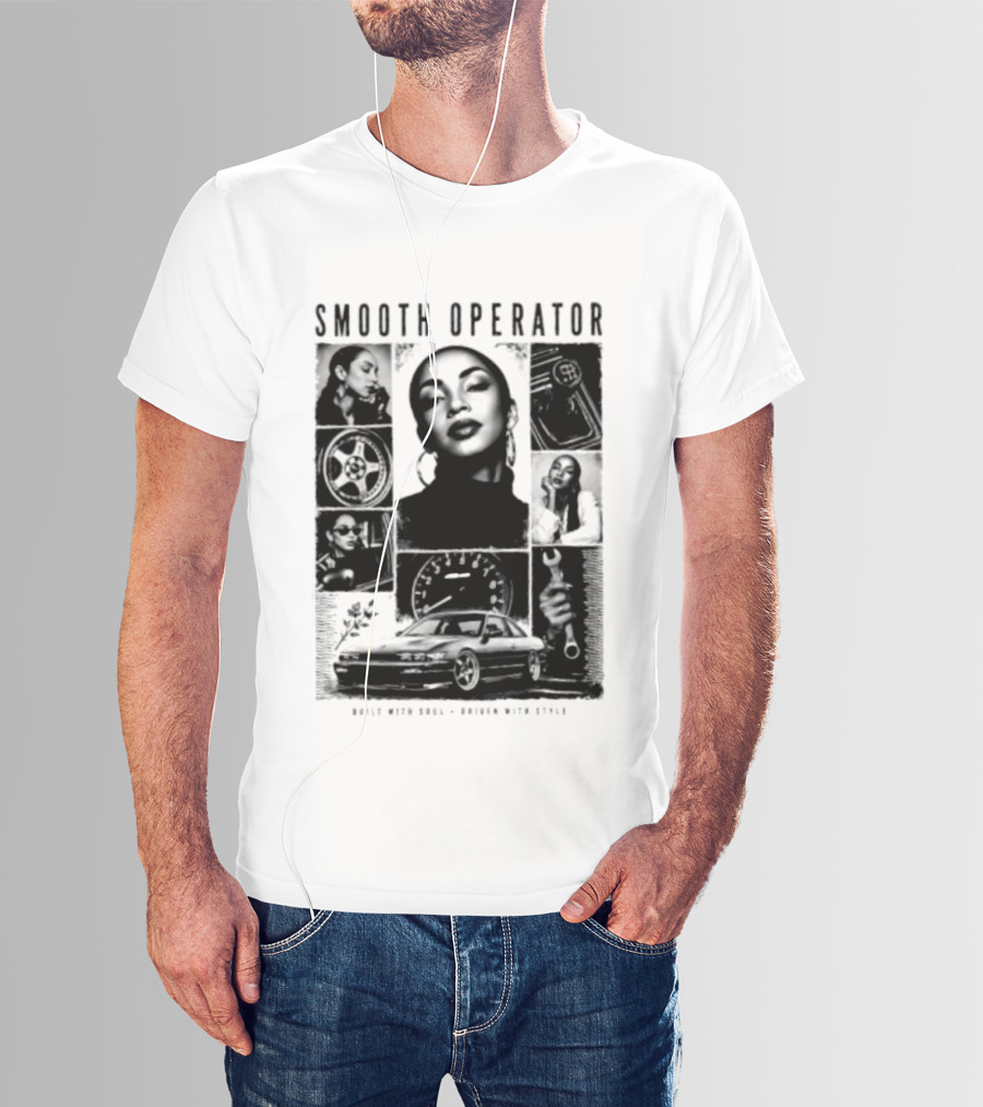 Smooth Operator Built With Soul Driven With Style Vintage Car Icon Retro Look T-Shirt