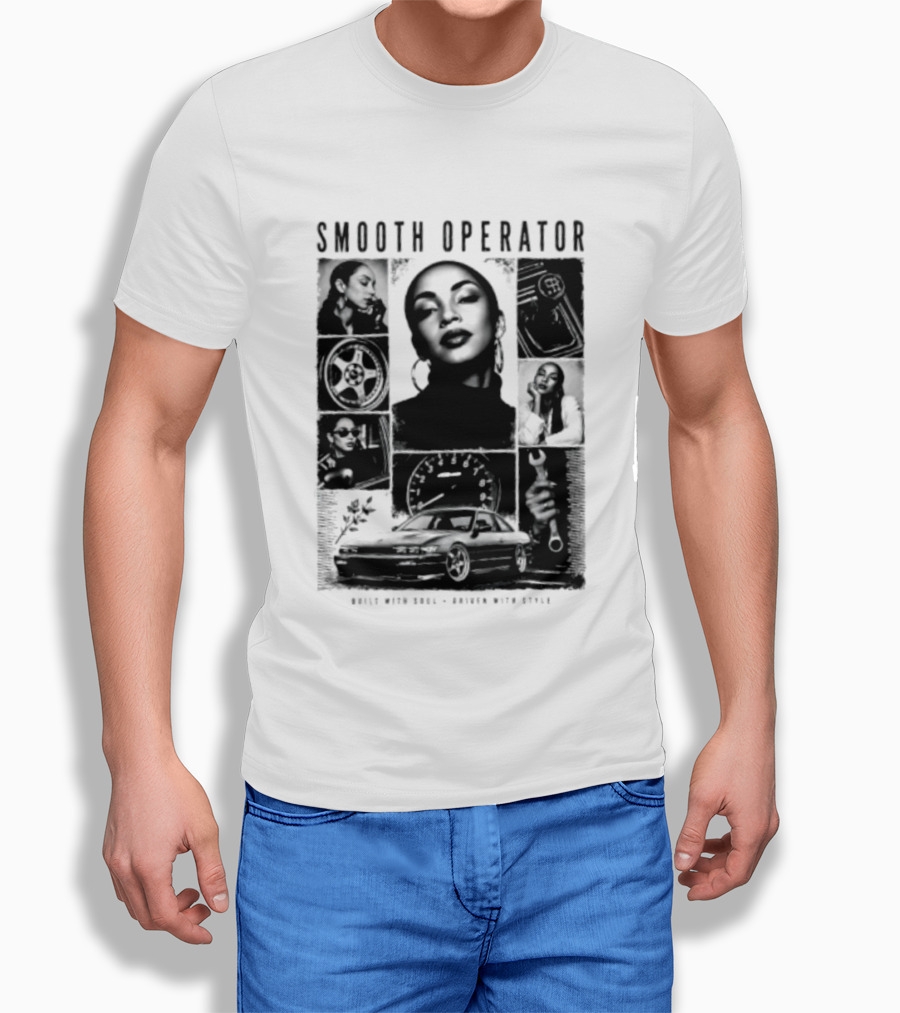 Smooth Operator Built With Soul Driven With Style Vintage Car Icon Retro Look T-Shirt