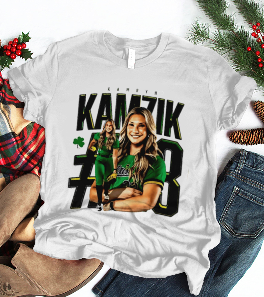 Kamryn Kamzik #23 Notre Dame NCAA Softball Player T-Shirt