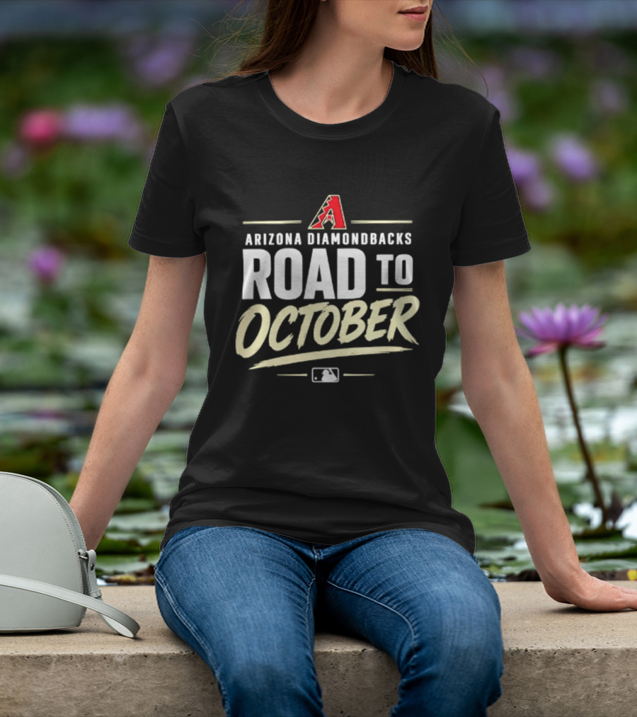 Arizona Diamondbacks Road To October MLB 2026 Postseason Journey T-Shirt