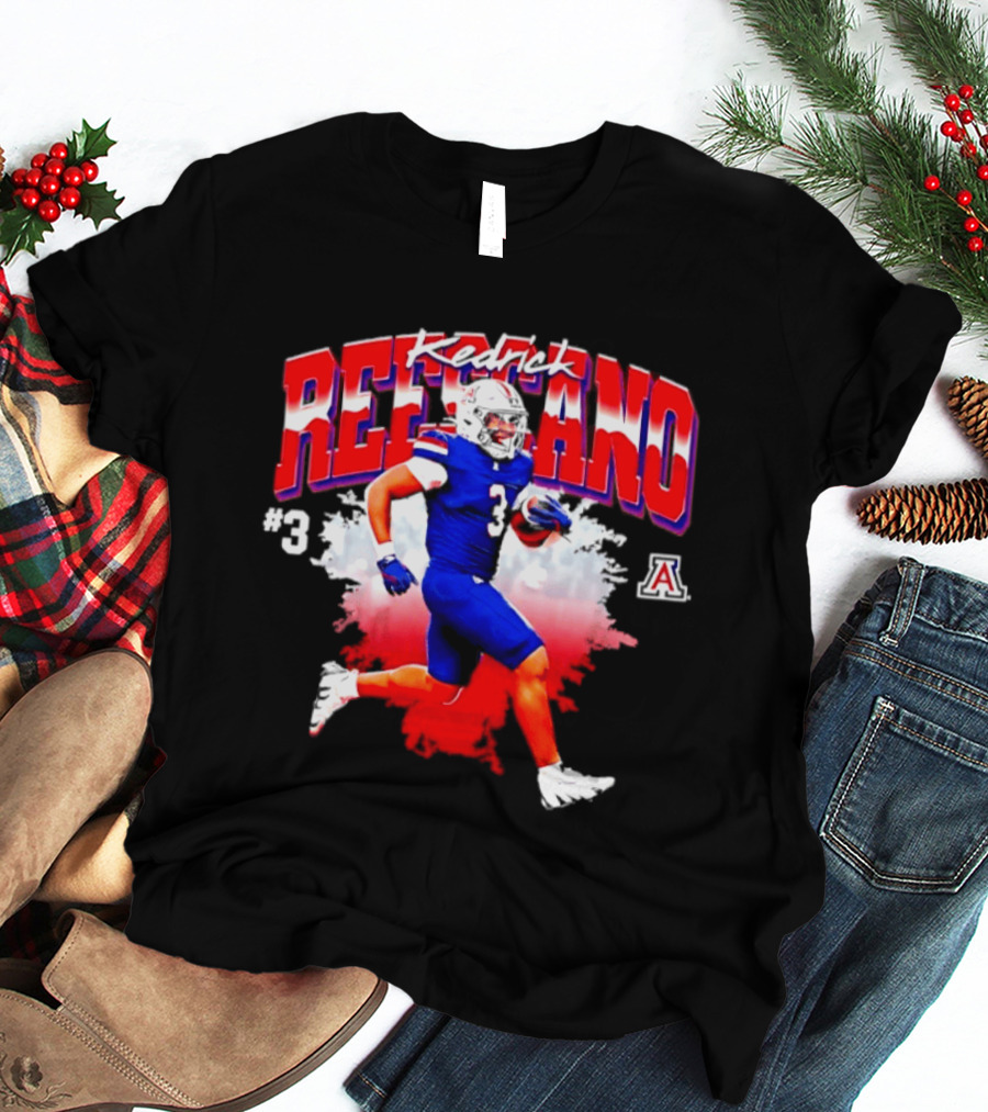 Kedrick Reescano 3 Arizona Wildcats NCAA Football Player T-Shirt