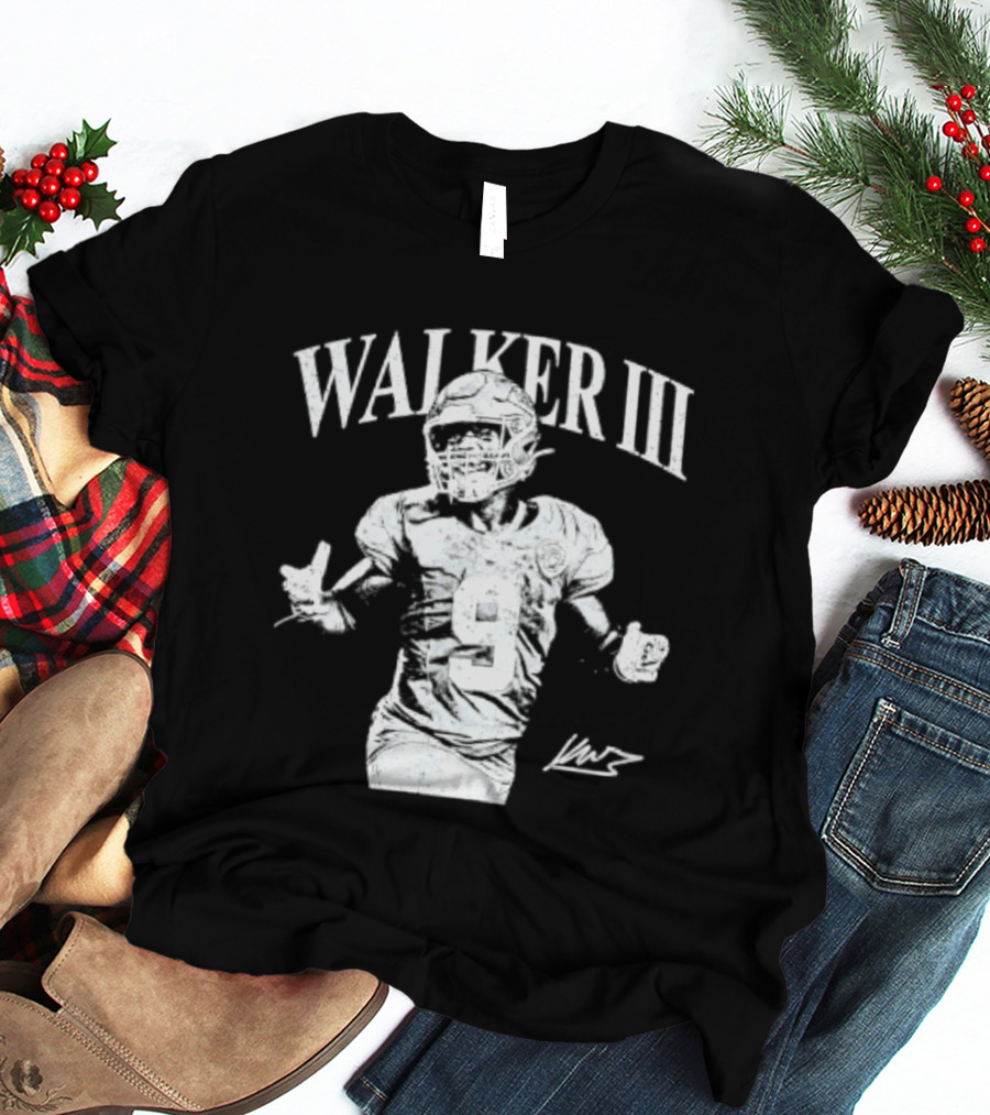 Walker III Kansas City Chiefs 26 Football T-Shirt