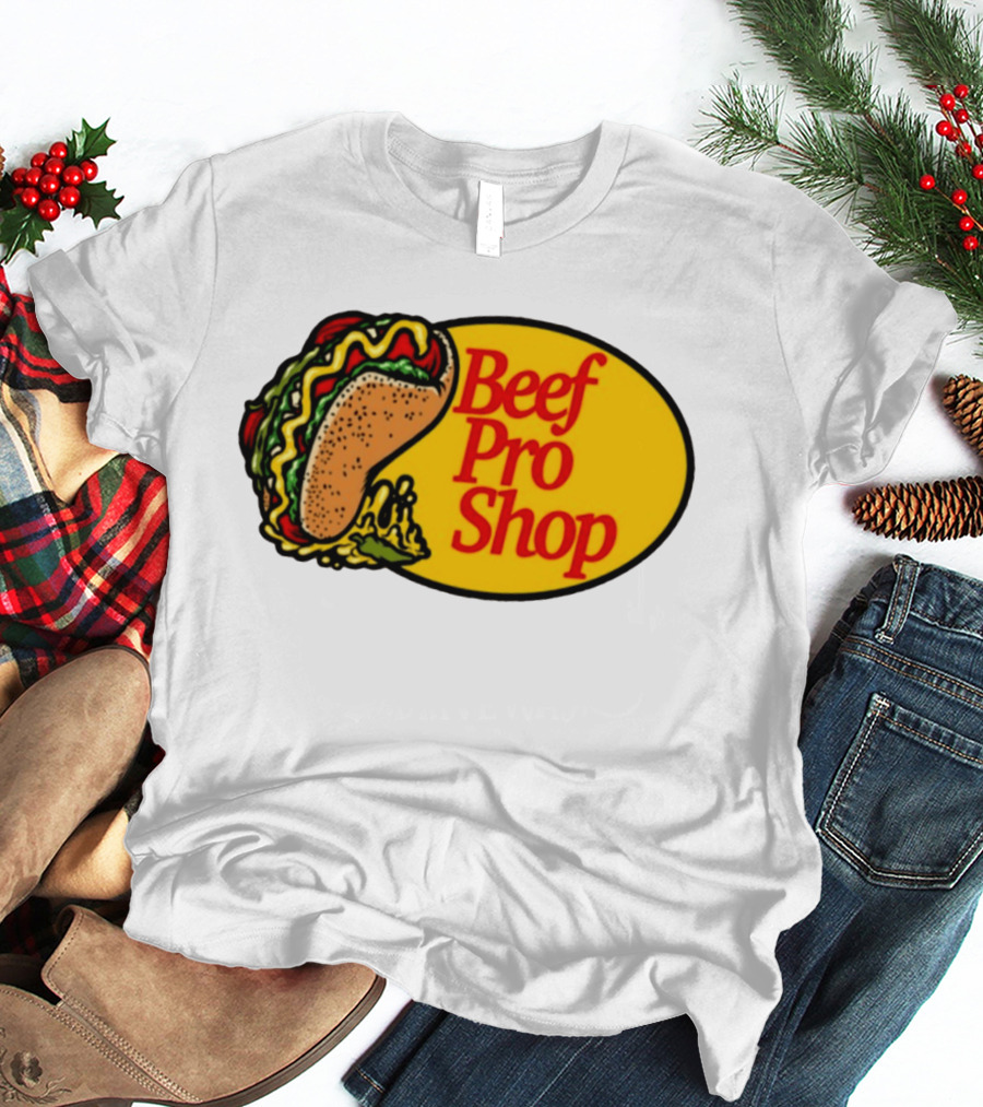 Beef Pro Shop Taco Patch T-Shirt