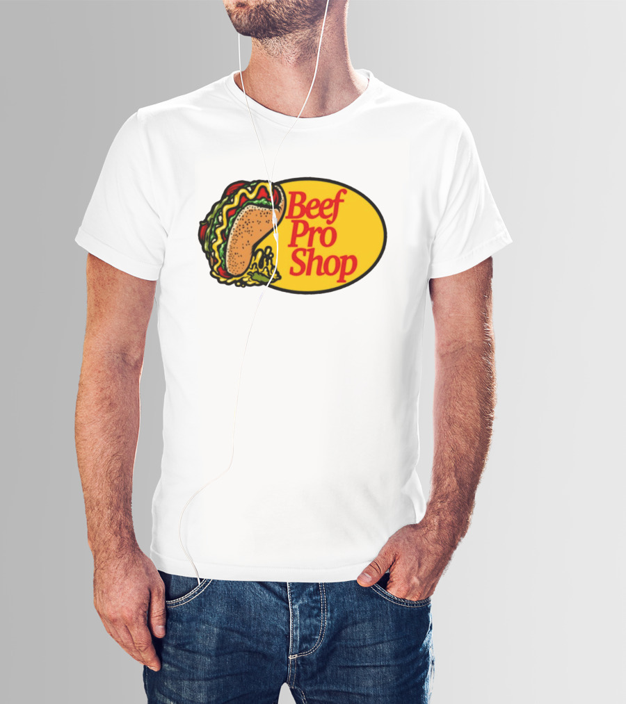 Beef Pro Shop Taco Patch T-Shirt