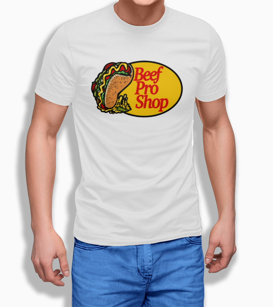 Beef Pro Shop Taco Patch T-Shirt