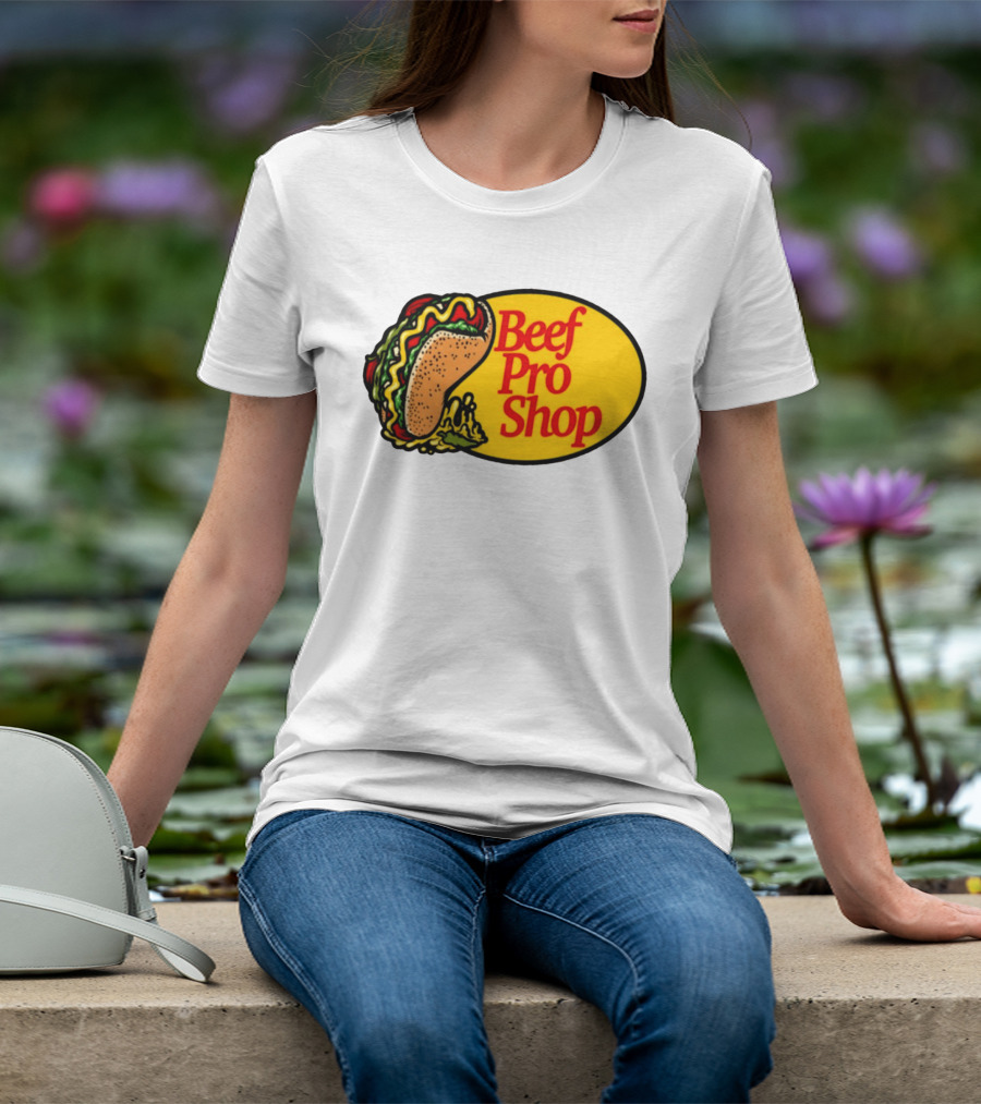Beef Pro Shop Taco Patch T-Shirt